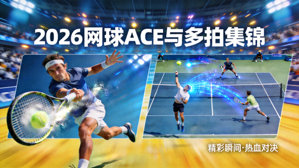 2026年网球比赛ACE球与多拍对决精彩集锦视频缩略图